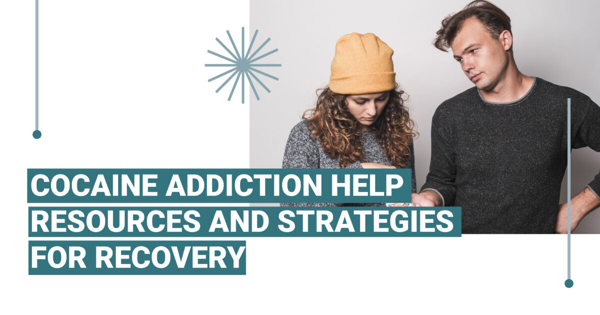 Cocaine addiction help: A concerned man looks at a woman, representing resources and strategies for behavioral reset and recovery.